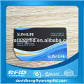 Hot Sale! Low cost Non standard PVC barcode gift card for promotion/ salon gift card program in business
